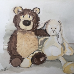 Nr. 589, Aquarell, 26 x 39 cm