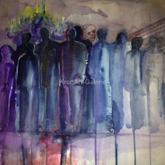 Nr. 348, "Elisabeth Unterwelten", 36x48 cm