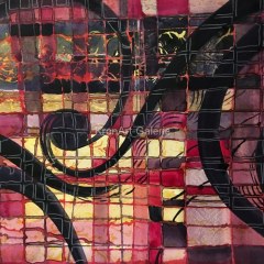 Nr. 371, "Farbgitter", 42x56 cm