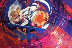 Nr. 674, "Guitar solo", Acryl auf Leinwand , 60x60 cm