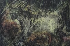Nr. 669, "Schleichende Gefahr", 50x70 cm