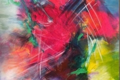 Nr. 706, The power of color, Acryl auf Leinwand, 80x120 cm