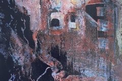 Nr. 632, "Burgruine bei Nacht"