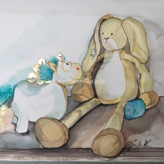 Nr. 588, Aquarel, 26 x 39 cm