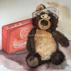 Nr. 590, Aquarell, 26 x 36 cm