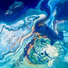 Nr. 624, "von oben", 60x60 cm